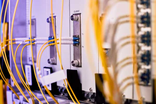 Multiple wavelengths of light are used to transmit data over the same optical fiber to efficiently utilize your infrastructure
